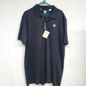 New Orleans Saints  Sport-Tek Performance Men's XL Polo New *READ